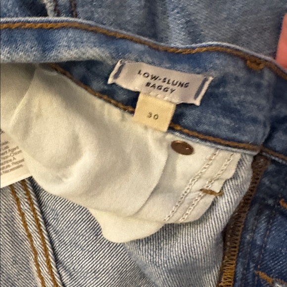 Madewell Low Slung Baggy Jeans in Hamburg Wash - Picture 10 of 11